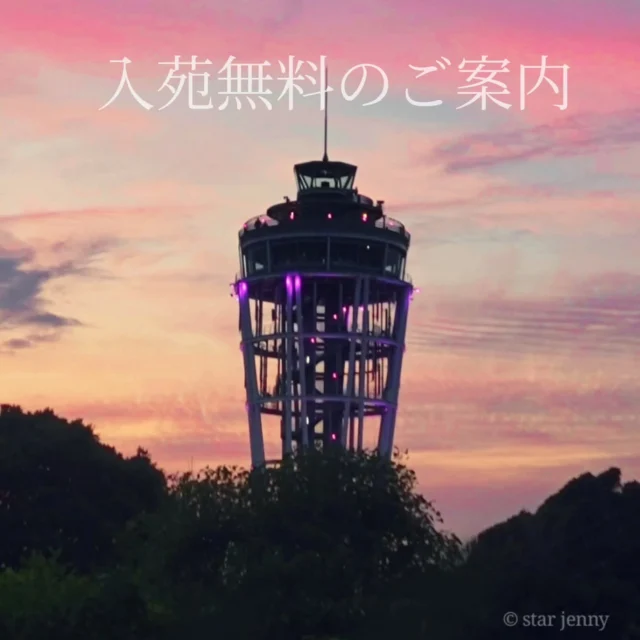 🌴お知らせ🌴

本日のナイトイベント中止に伴う終日無料開放について

本日５月１０日(日)、
江の島アートフェスティバル開催に伴う
江の島サムエル・コッキング苑で
17時より開催を予定しておりましたナイトイベントは
機材故障のため中止とさせていただきます。
ご来苑を楽しみにされていた皆さまには
ご迷惑をおかけし誠に申し訳ございません。

なお、本日は終日、
苑内を無料でご利用いただけます。
どうぞごゆっくりお過ごしください。

🌴江の島アートフェスティバル🌴
​📅 開催期間
2026年4月11日（土）〜6月7日（日）

​📍 会場
江の島島内 / 江の島サムエル・コッキング苑 / UMIYAMA GALLERY / 周辺エリア

​#江の島アートフェスティバル 
#江の島 　
#江の島サムエルコッキング苑